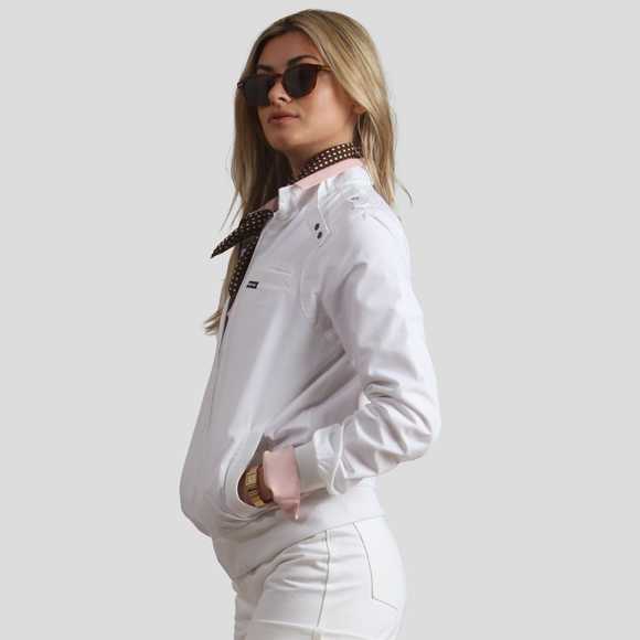 Women's Classic Iconic Racer Jacket (Slim Fit) - Picture 3 of 6